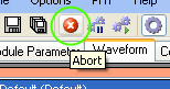Abort Button