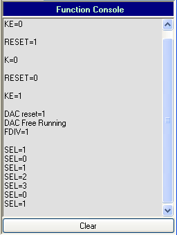 Function Console