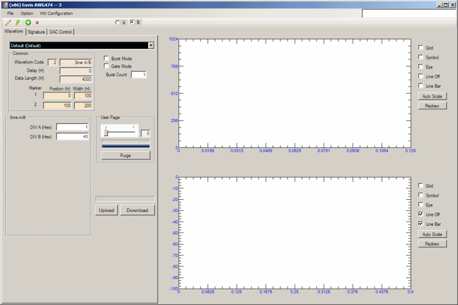 waveform panel
