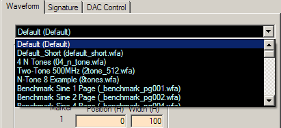 Waveform Select