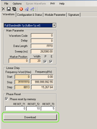 User Defined 1 Waveform