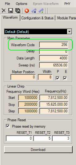 Waveform Code
