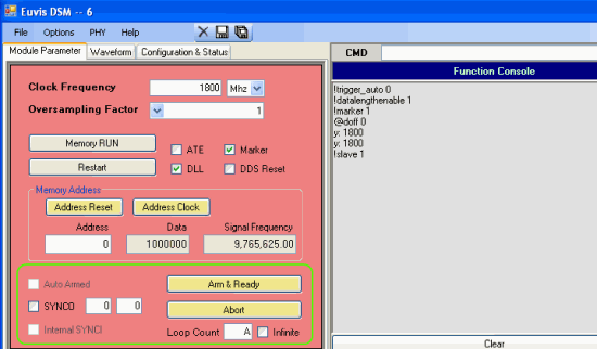 Slave Parameters