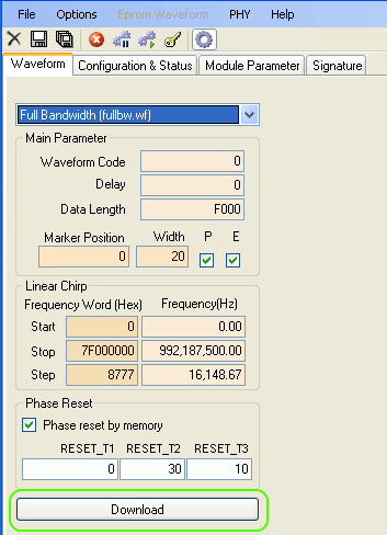 User Defined 1 Waveform